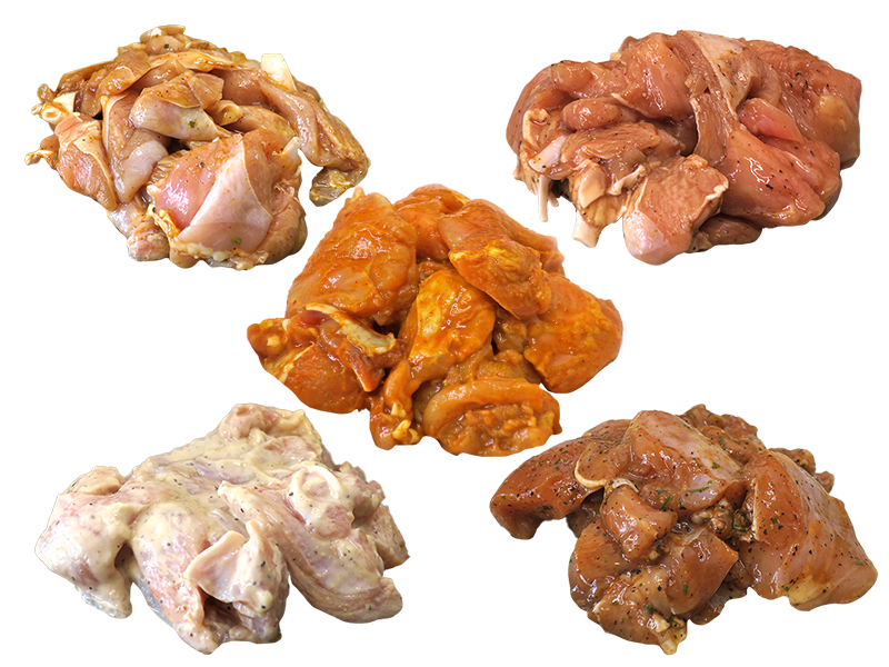 無添加醃製雞腿丁