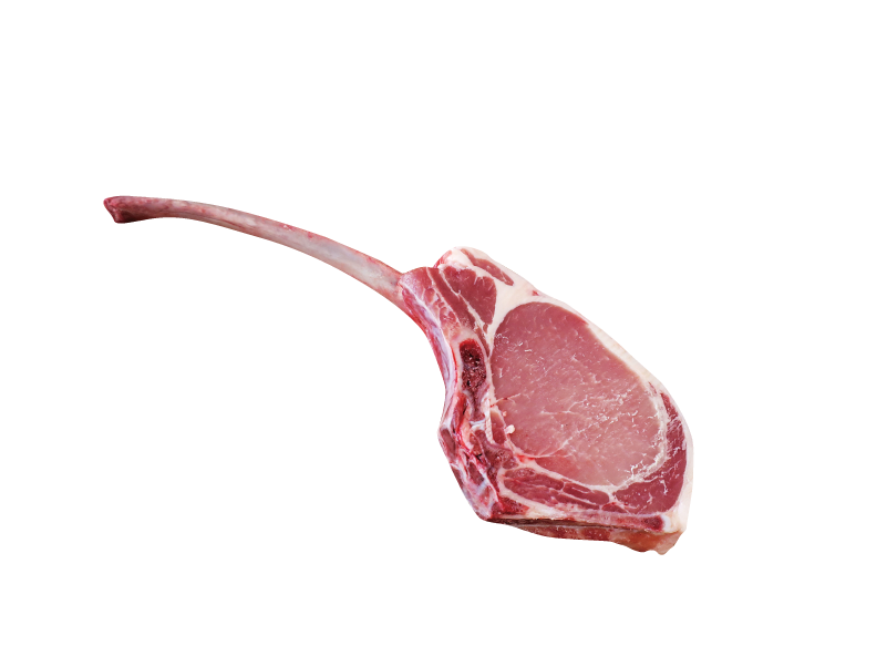 手把長戰斧豬排